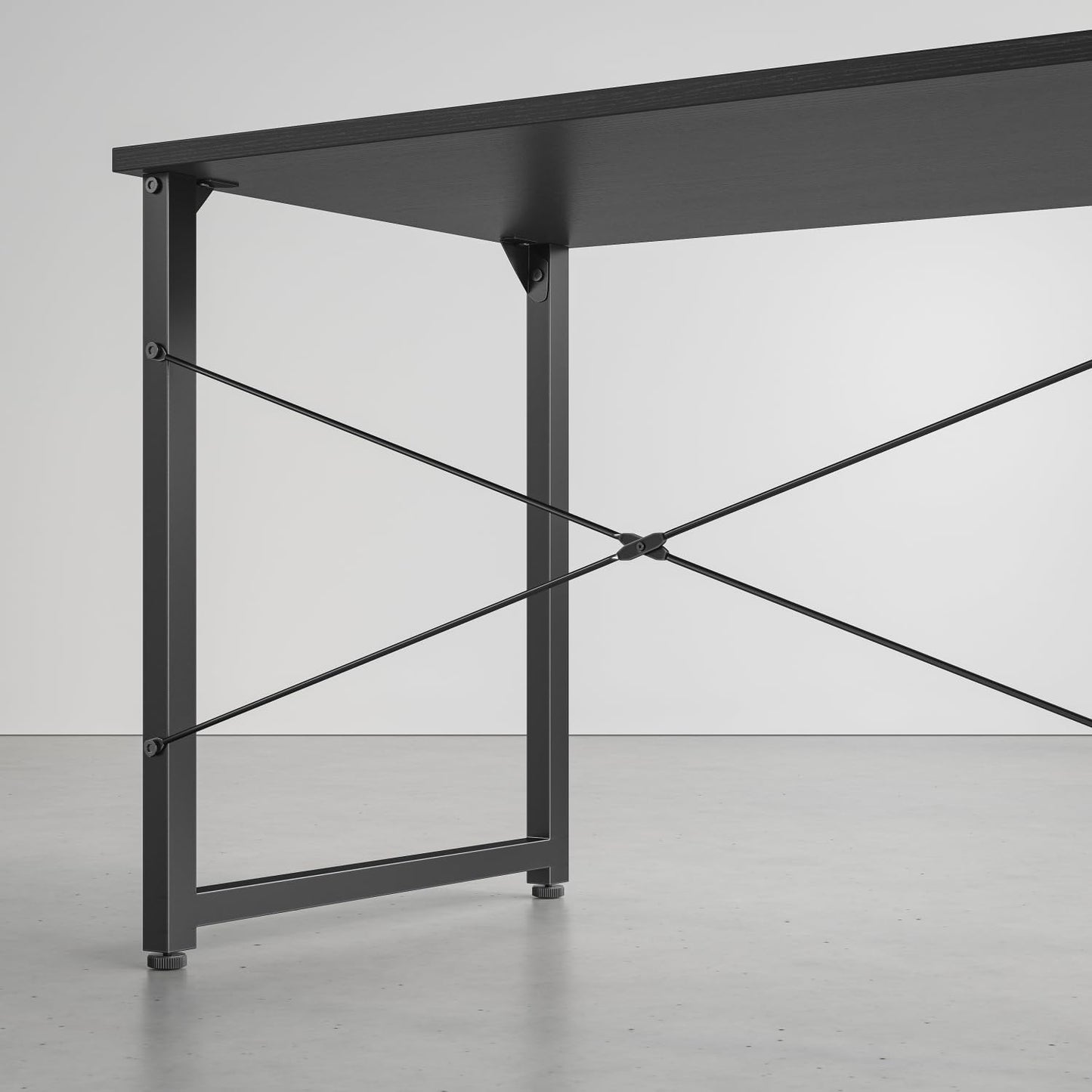 Cubiker Computer Desk, 32 inch Small Home Office Desk for Small Spaces, Modern Simple Style for Home, Office, Classic Black