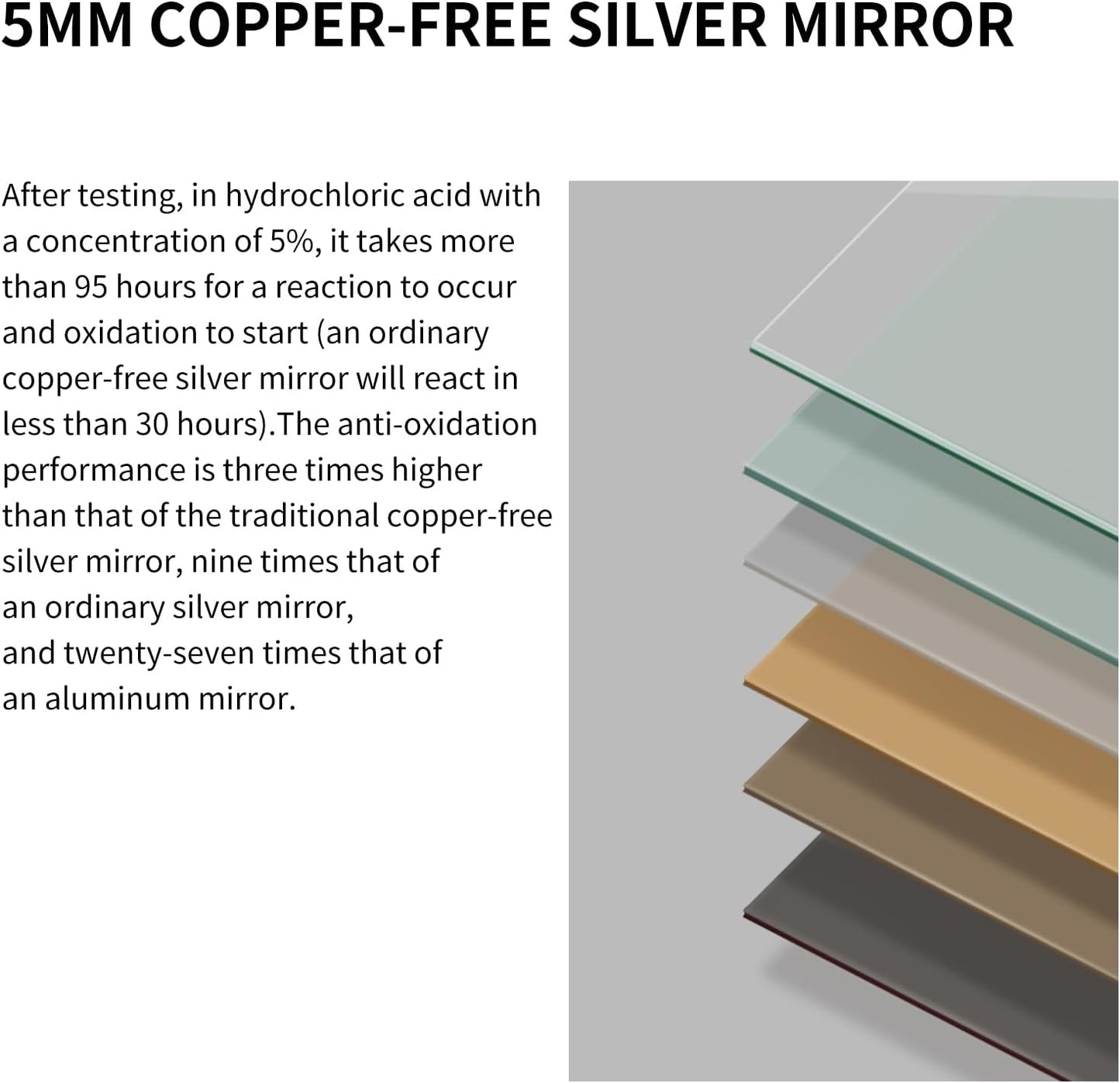 LAIYA 33x20inch Oval Wall Bathroom Mirror with Golden Aluminum Frame,Wall Mounted Oval Vanity Mirrors， Explosion-Proof Glass, Waterproof Design, Easy Installation，Horizontally/Vertically