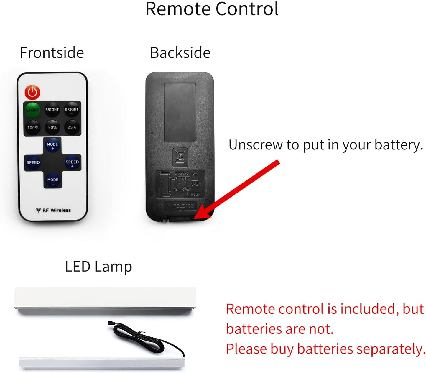 Clear Acrylic End Table 2-Tier Bedside Nightstand for Living Room Bedroom (1, Transparent LED)
