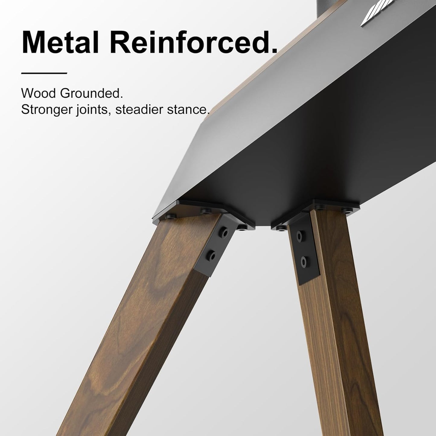 unho Art TV Floor Stand for 40 55 65 75 85 86 Inch TVs, Heavy Duty TV Stand Mount with Large Wood Entertainment Shelf, Modern tv Stands for Living Room Bedroom Up to 198 lbs