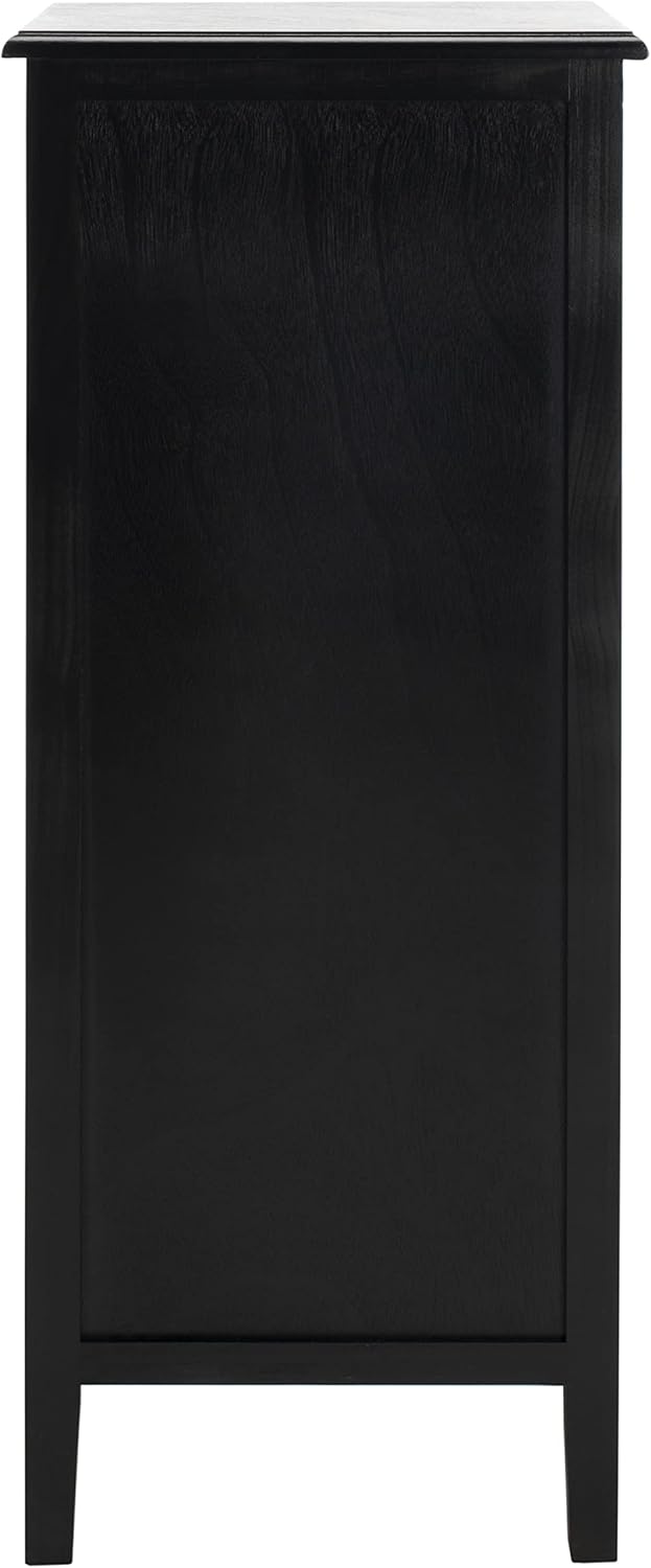 SAFAVIEH American Homes Collection Michaela Distressed Black Side Table