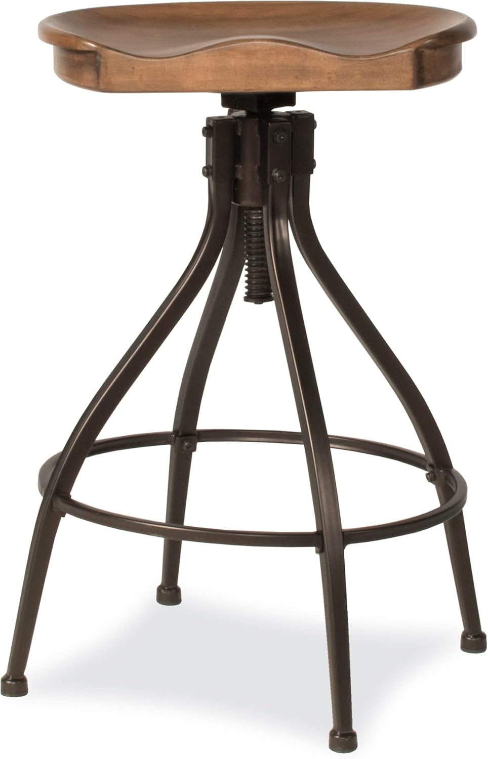 Bar Stool - Silverton Bar Stool with Open Lattice - Hillsdale Furniture - 4734-830, Brown