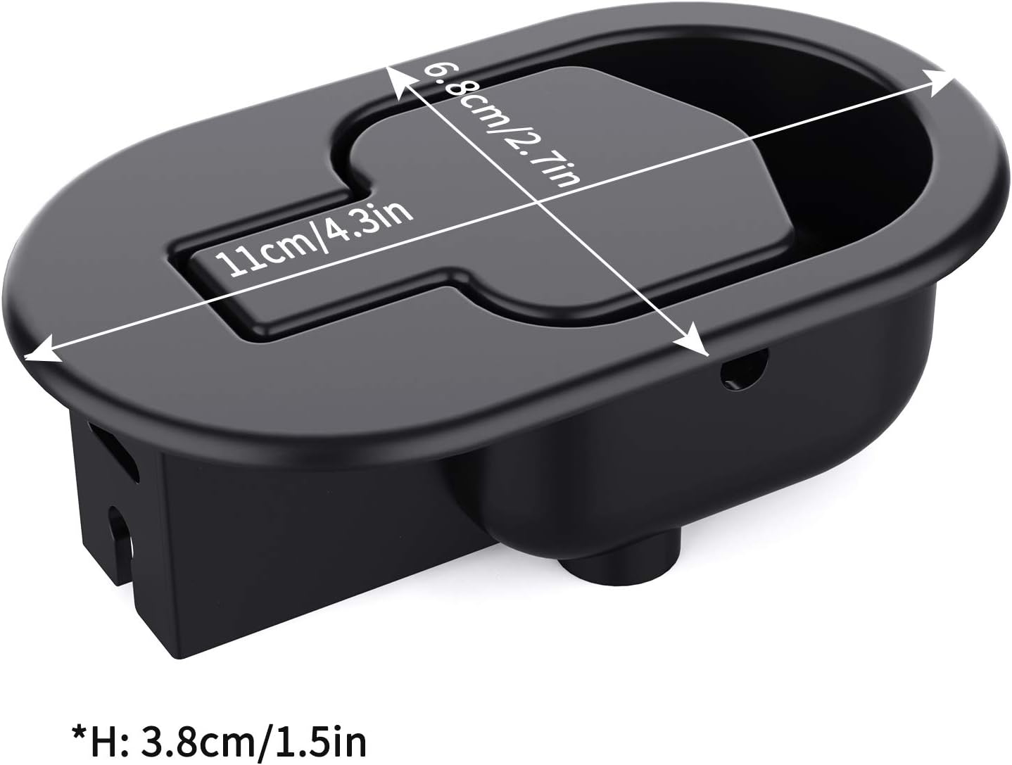 Recliner Replacement Parts(1 Sets), Recliner Cable Replacement Parts with Metal Release Pull Handle fits Ashley and Most Recliner Sofa, Exposed Cable Length 5.12Inch