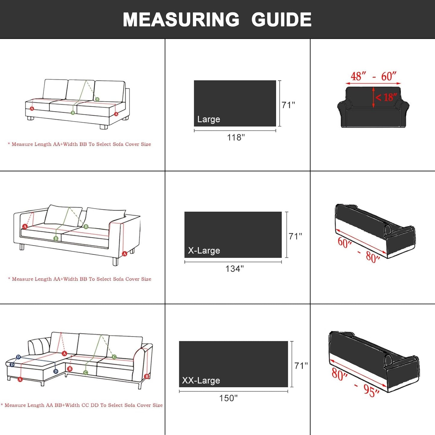 STACYPIK Boho Black Beige Couch Cover Wrinkle Resistant Sofa Cover for Cat Dog Geometric L Shaped Slipcover for Sectional Multi-Use Pet Protector for 2 Cushion Couch Tassels Recliner Cover-71x118IN