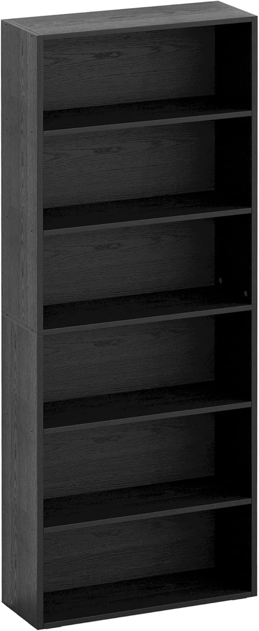 IRONCK Bookshelves and Bookcases Floor Standing 6 Tiers Display Storage Shelves 70 in Tall Bookcase Home Decor Furniture for Home Office, Living Room, Bed Room