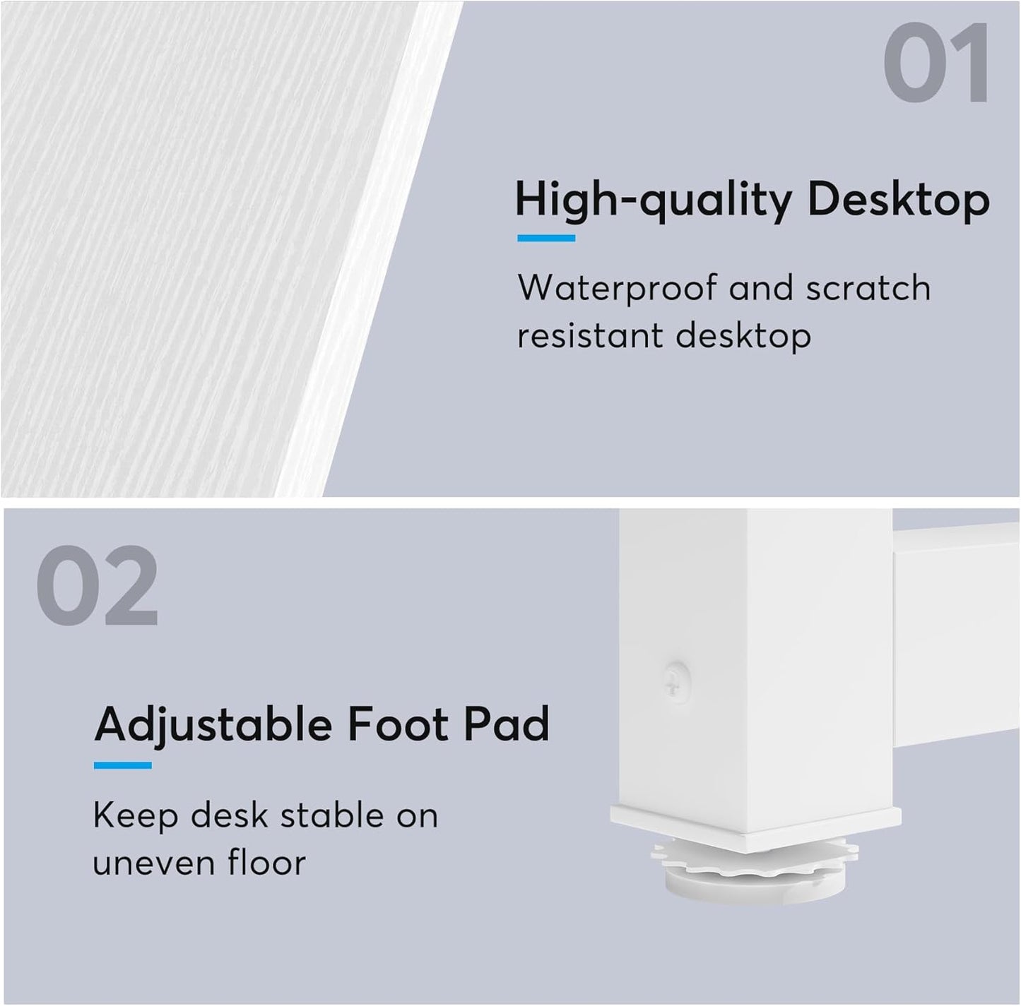 Tribesigns 6.5FT Conference Table, 78.7 Inche Rectangle Meeting Seminar Table, Large Business Tables for 6-8 People (Only Table)