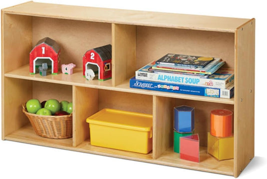 Young Time Jonti-Craft 7143YT Low Single Storage Shelves - Kids Classroom Shelf