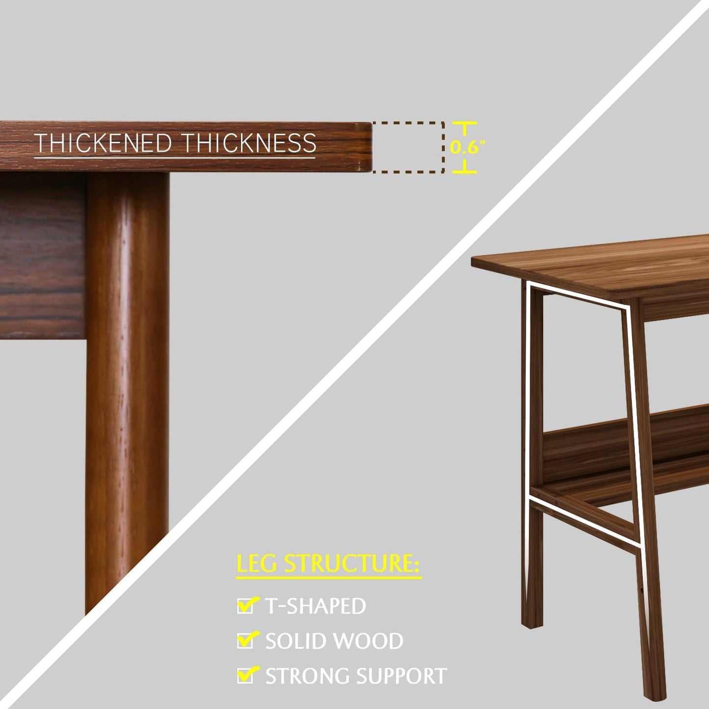 2-Person Writing Desk with Bookshelf - 110" Wooden Extra Long Home Office Work Table, Double Study Computer Workstation with Storage Shelves in Walnut, 110" W x 24" D