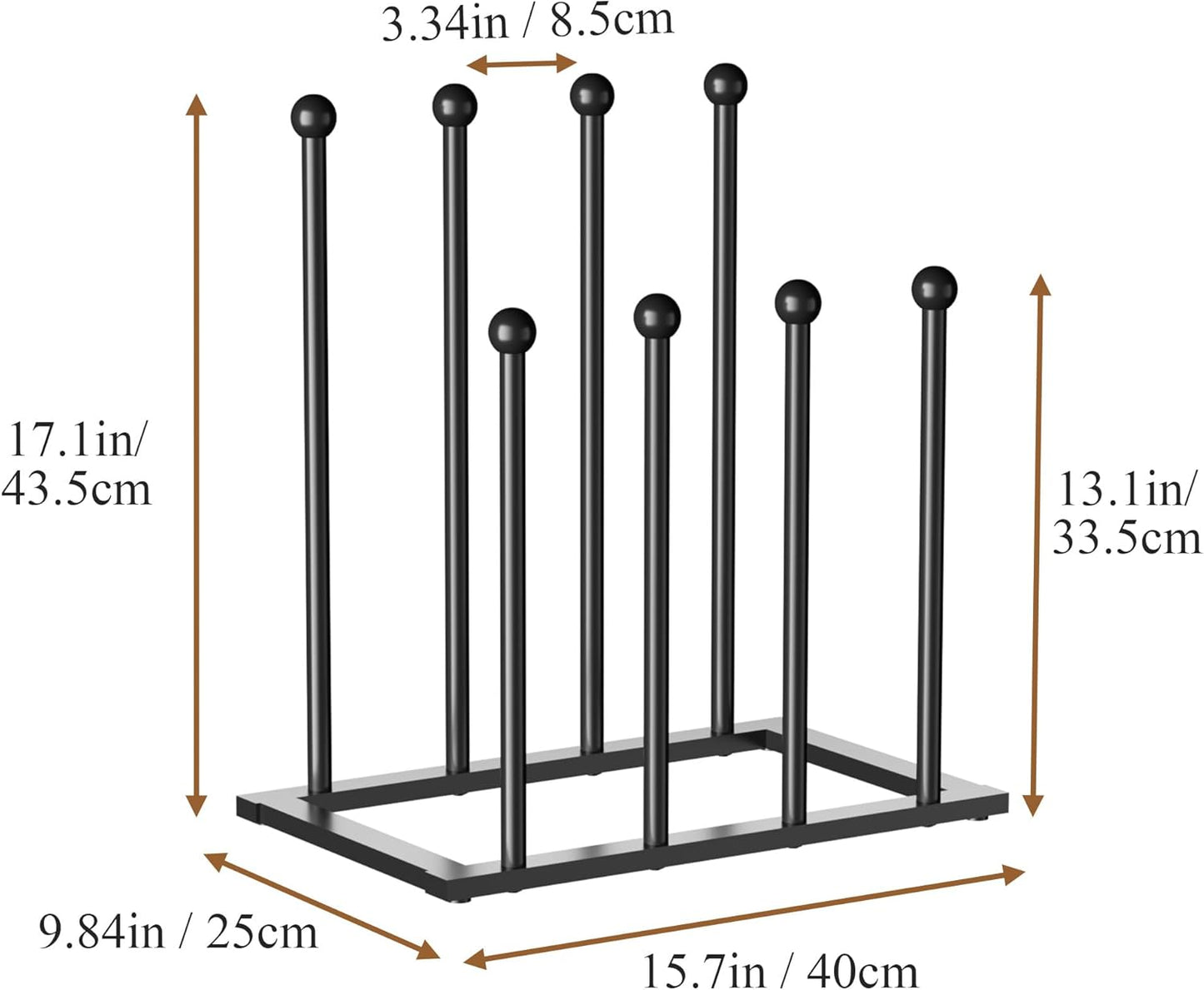 pickpiff Free Standing Shoe Racks - Black Metal Boot Rack, Shoe Organizer for Dorm Room, Closet, Entryway, Bedroom, Patio Outdoor, Hallway, Black Shoe Rack Organizer, Shoe Storage Fit for 4 Pairs