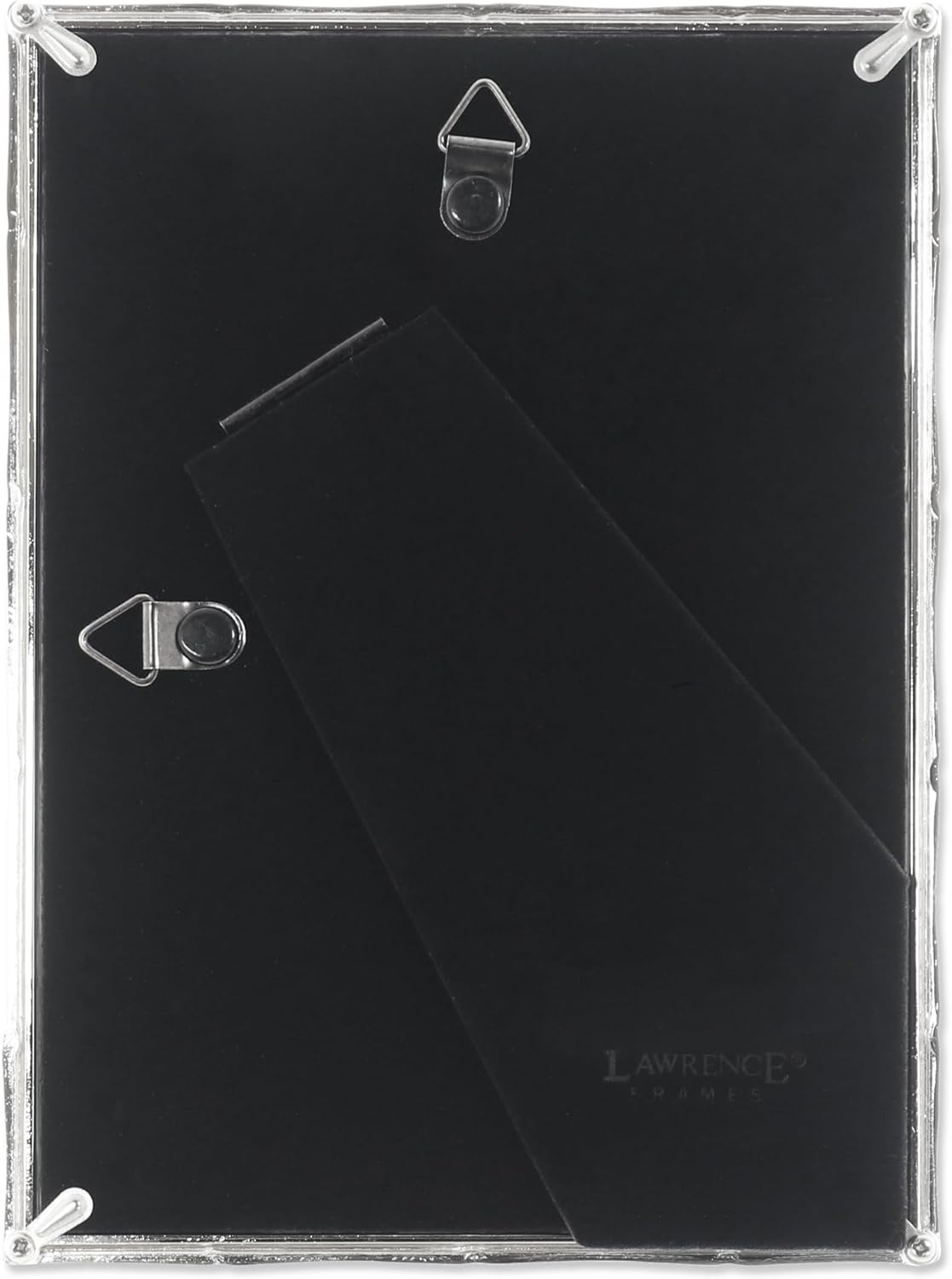 Lawrence Frames 710157 Silver Metal Bamboo 5x7 Picture Frame