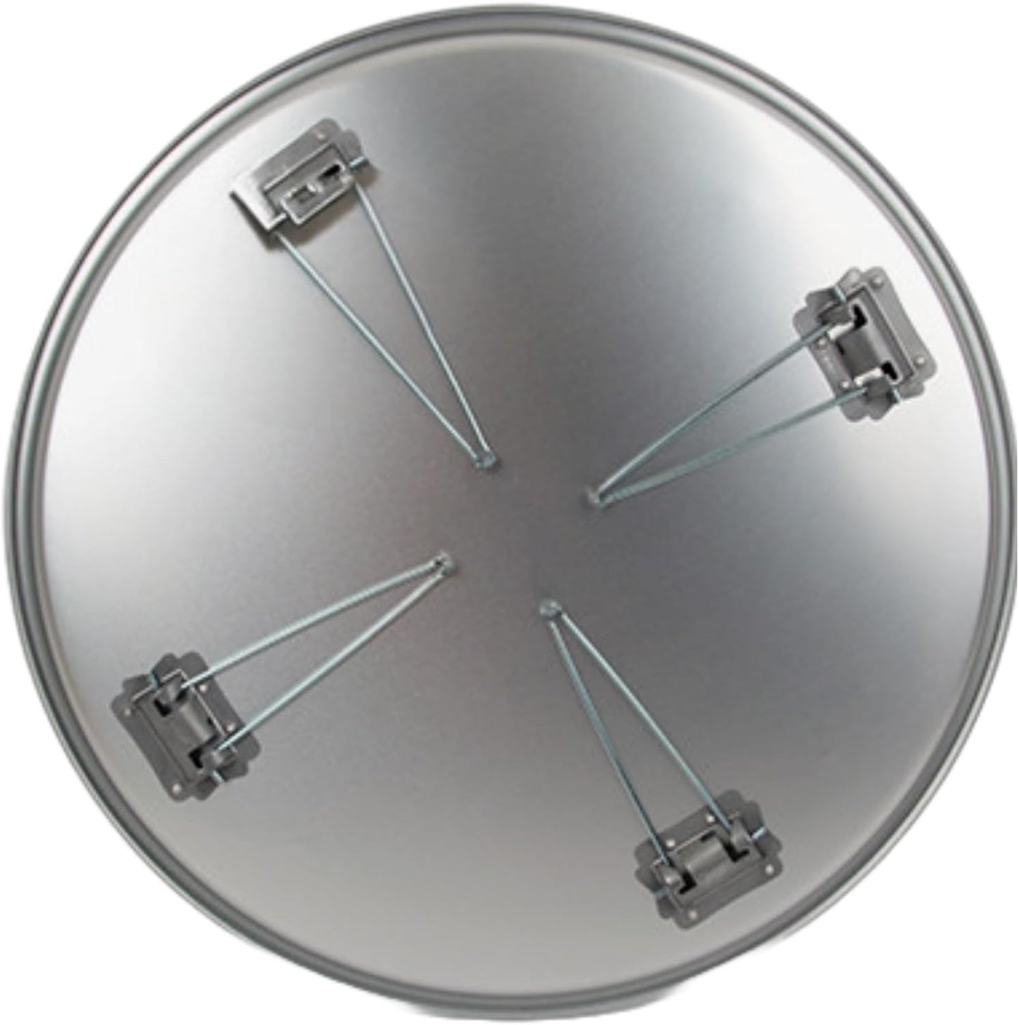 Korean Traditional Folding Snack Table – Retro Aluminum “Yang-eun Bapsang” with Flower Pattern (42.5cm)