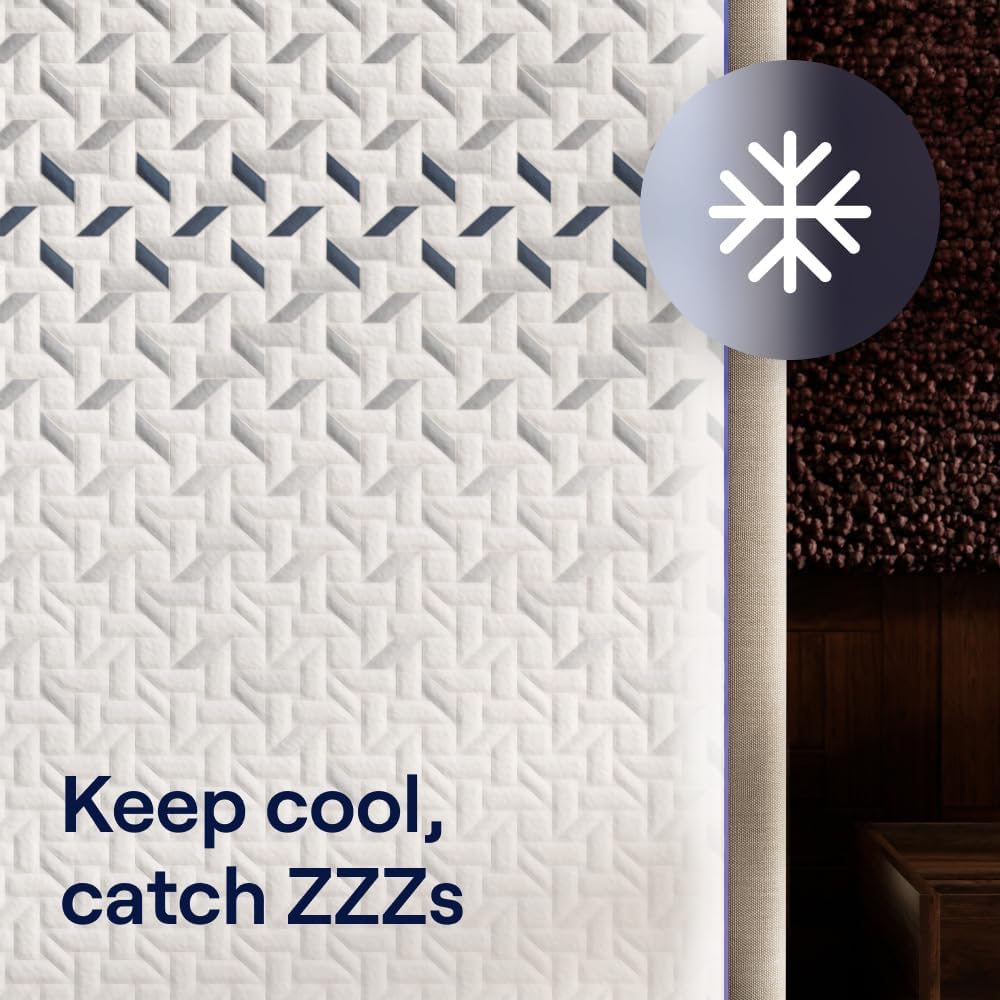 Nectar Luxe 14” Cal King Mattress - Medium Firm - Contouring Memory Foam - Cooling Upgrade - 3” Pressure Relief Layer -Mattress in a Box - 365-Night Trial & Forever Warranty