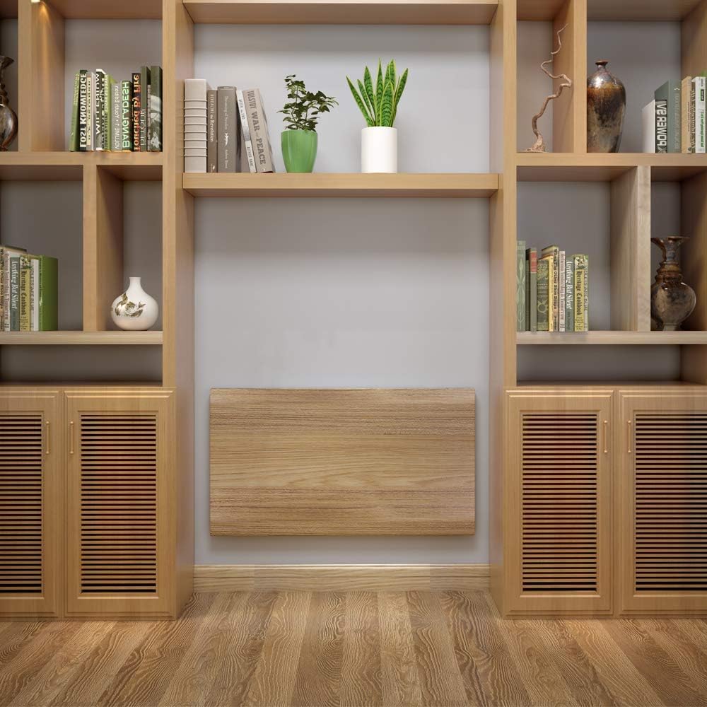 Need Wall Mounted Table - Heavy Duty Small Fold Down Desk Length 36" Width 20" Perfect Addition to Garage & Shed/Home Office/Laundry/Home Bar/Kitchen & Dining Room AC15BB(9050)