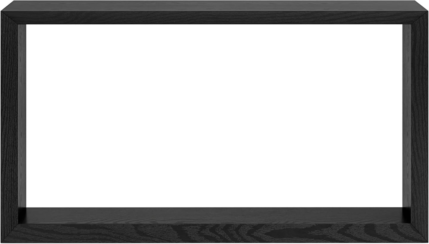 Henn&Hart Osmond Console Table, 55" Wide,Grey,Black