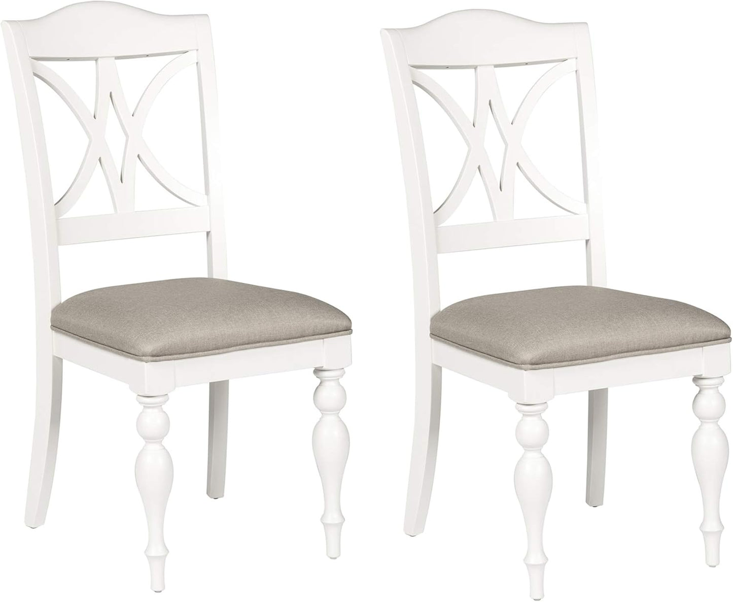 LIBERTY FURNITURE INDUSTRIES, INC. Summer House Slat Back Side Chair (RTA)-Set of 2