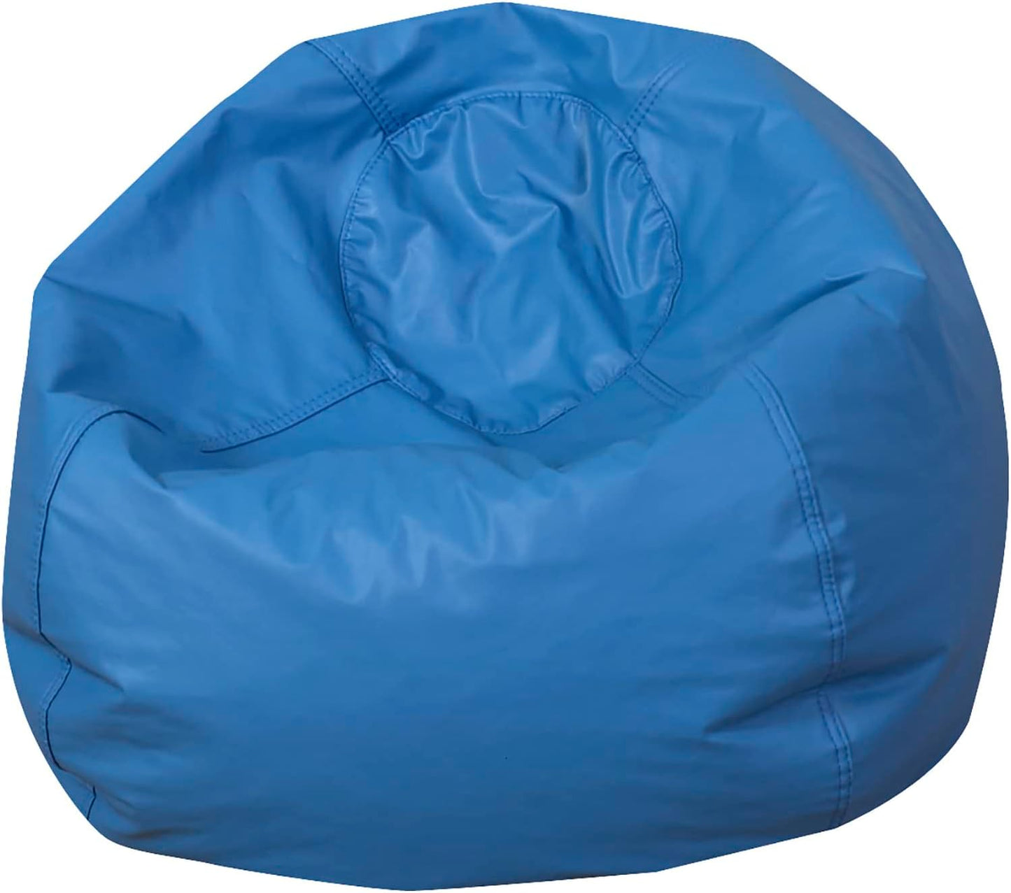 Children's Factory 35" Kids Bean Bag Chairs, Flexible Seating Classroom Furniture, Beanbag Ideal for Boy/Girl Toddler Daycare or Playroom, Deep Water (CF610-082)