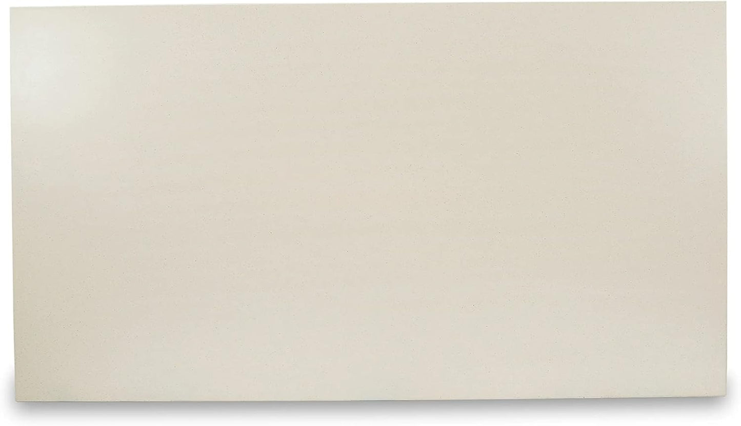 East West Furniture V027CE215-7 7 Piece Dining Room Table Set Consist of a Rectangle Kitchen Table with V-Legs and 6 Baby Blue Linen Fabric Parsons Dining Chairs, 40x72 Inch, Multi-Color