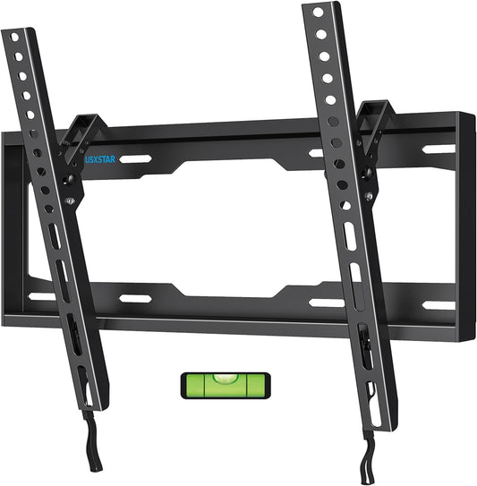 UL Listed Tilting Low Profile TV Wall Mount - Holds Most 26-60 Inch TVs Up to 99 lbs, Quick Release Lock, Max VESA 400x400mm, Fits 8''-16'' Studs - by USX STAR