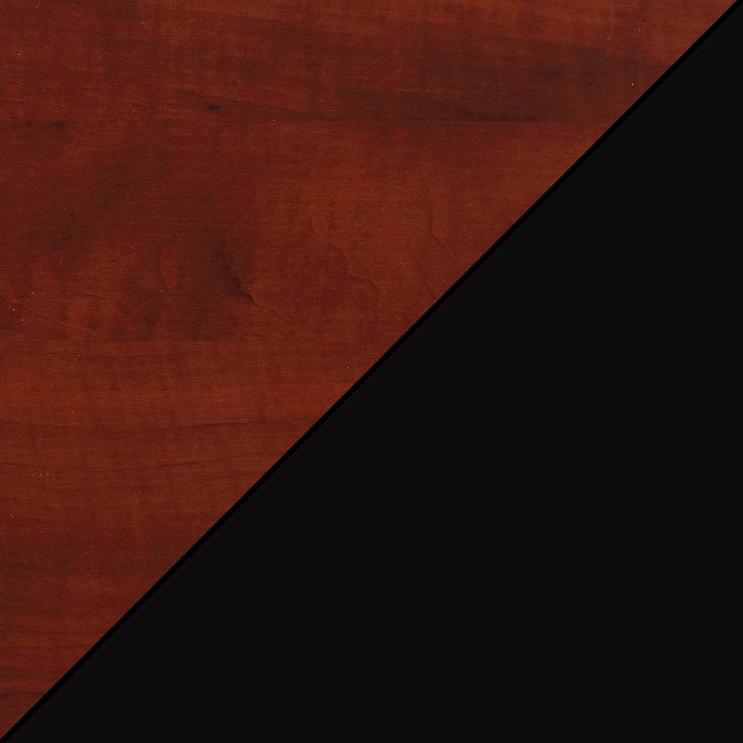 Convenience Concepts Omega Coffee Table, Cherry Top / Black Frame