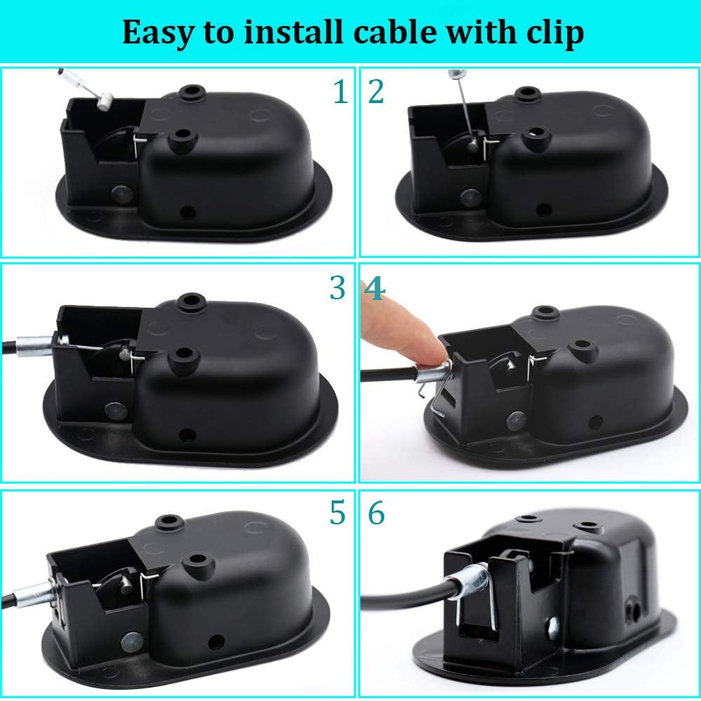 Universal Metal Sofa Chair Recliner Release Pull Handle Replacement Part, Fits Ashley Lazy Boy and Most Recliner Sofa Brand, Recliner Handle Size 4.3" x 2.6"