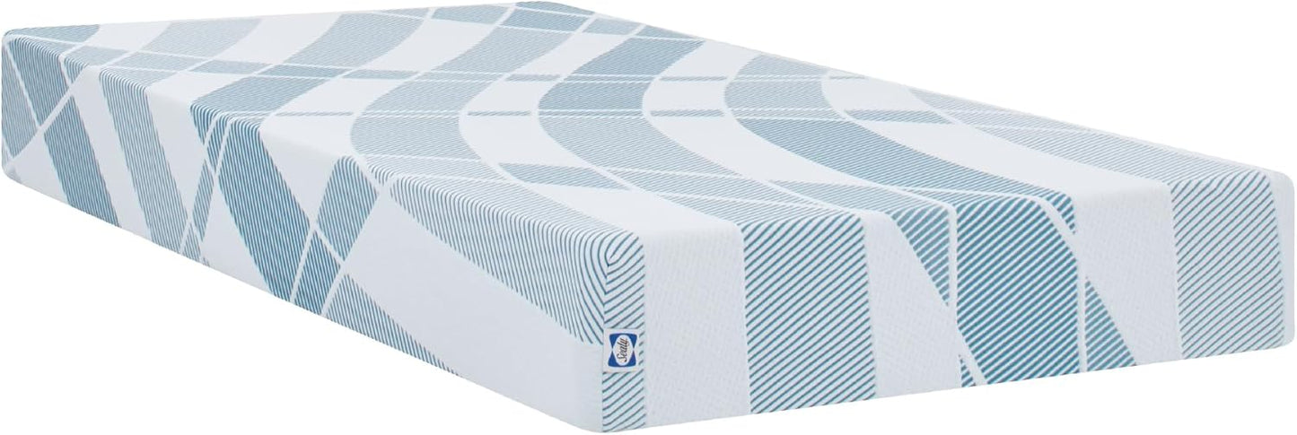 Sealy Dreamlife 8” Foam Mattress-in-a-Box, Twin XL, SealyComfort Gel Memory Foam, Surface-Guard Technology, Breathable Comfort