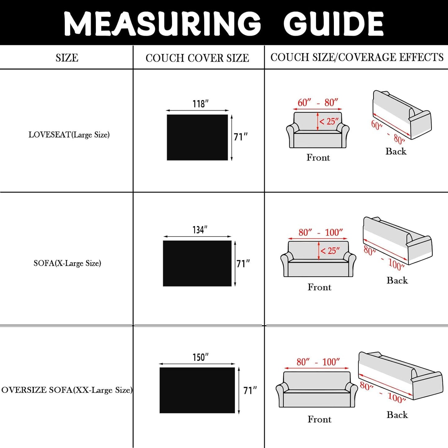 HANDONTIME Boho Couch Cover Blanket Geometric Striped Pet Covers for Couches and Sofas Black and White Dog Cover for Couch Pet Friendly Chenille Sectional Sofa Covers for Pets Washable, 71" X 118"