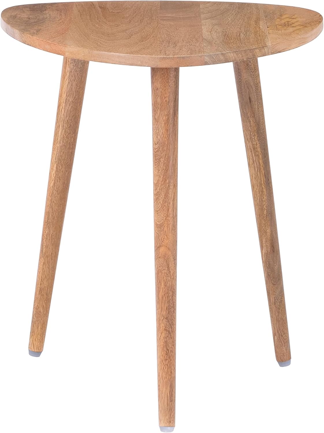 MH London Bond Wooden Triangle End Table - Exclusively Designed Modern Small Side Table. Hand Crafted - Wooden Side Table - Contemporary Design for Small End Tables for Bedroom and Living Room