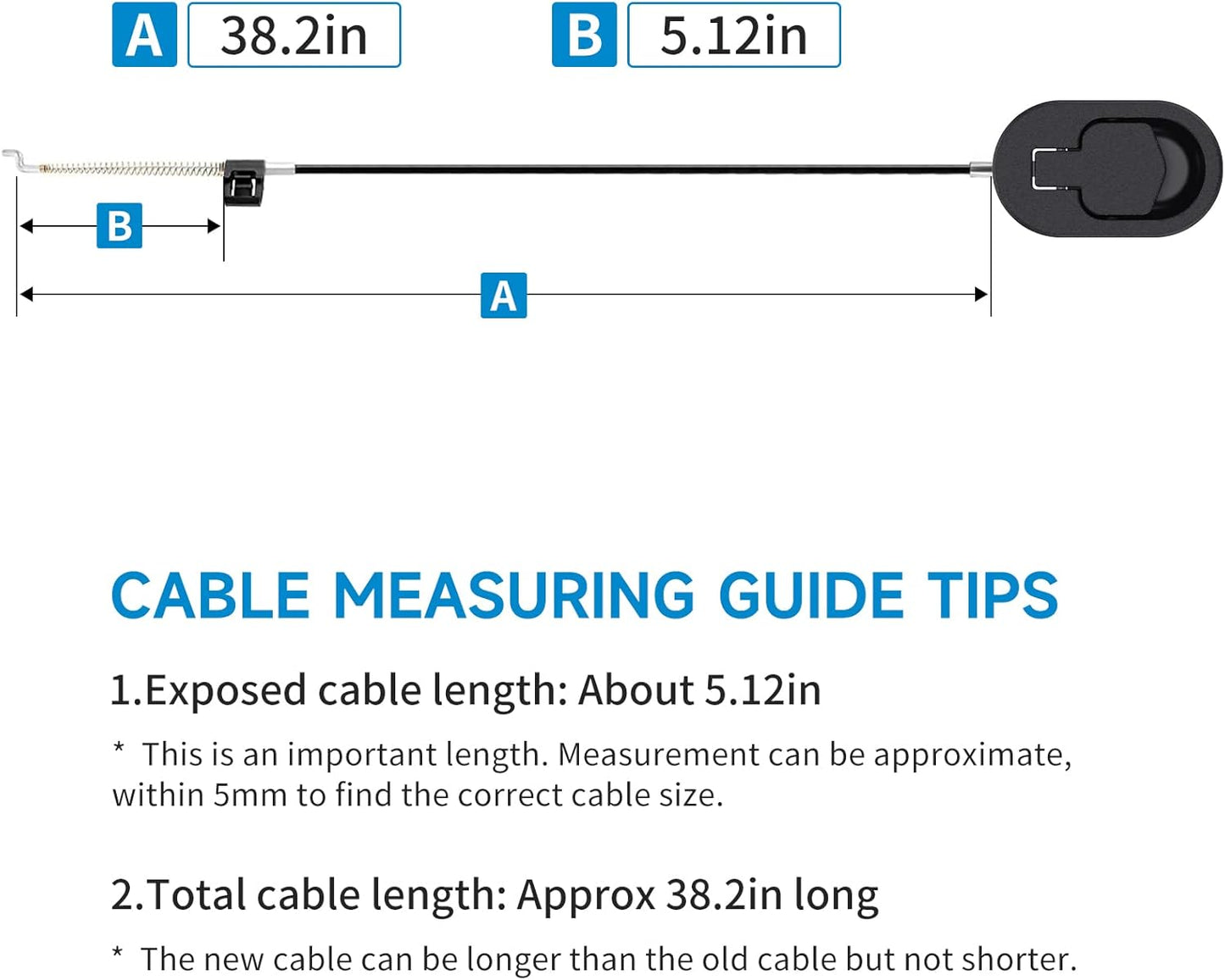 1 Set Recliner Replacement Parts, Durable Recliner Release Pull Handle with Recliner Pull Cable, Repair Replacement Parts Compatible with Most Furniture of Recliner Chair Sofa Couch