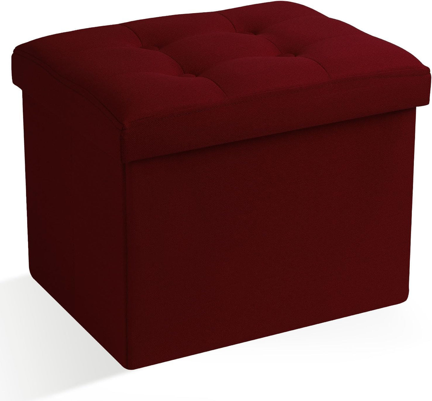 Ottoman Storage Ottoman Foot Rest Stool Foldable Bench with Storage Student Dormitory Bedroom and Entryway 17 X 13 X 13