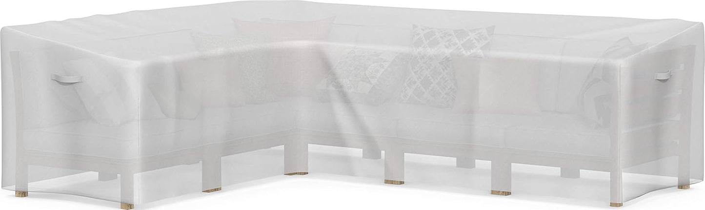Simple Houseware Outdoor Patio Sectional Sofa Cover, Left-Facing