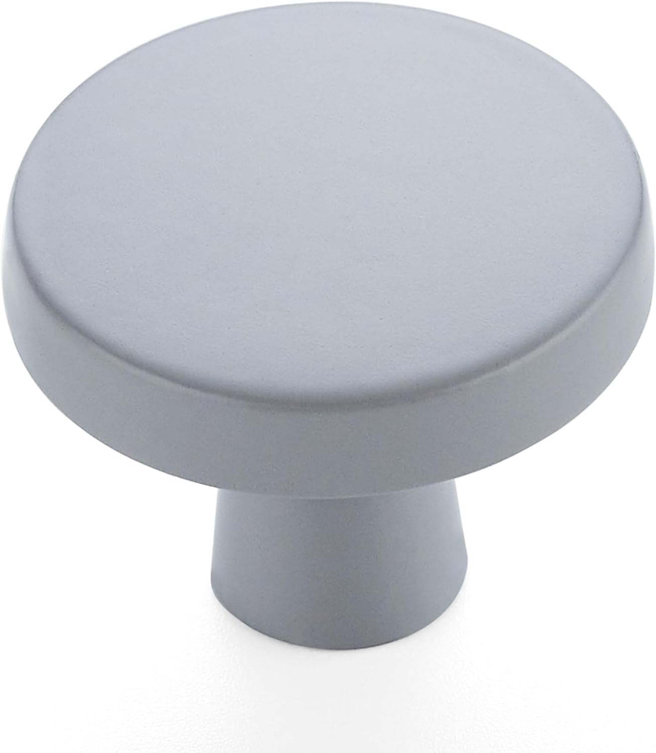 Ravinte 5 Pack Drawer Pulls 1-1/4 Inch Kitchen Cabinet Knobs Solid Round Dresser Drawer Knobs Grey Dresser Knobs Drawer Knobs Simple Cabinet Hardware for Cupboard Drawer Pulls