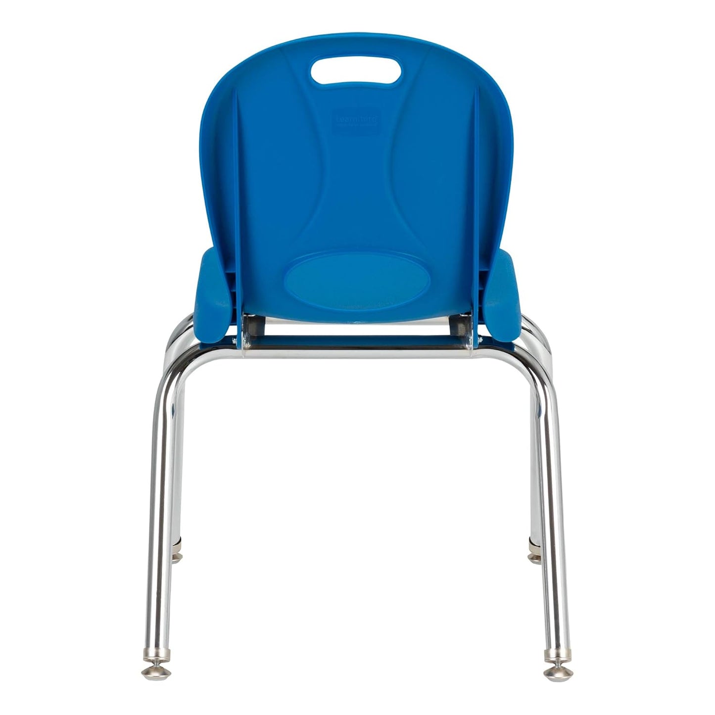 Learniture LNT-114-CSW-BB Learniture Structure Series School Chairs for Classroom, 14" Seat Height, Brilliant Blue, Pack of 4