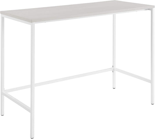 OSP Home Furnishings Contempo 42-Inch Desk, White