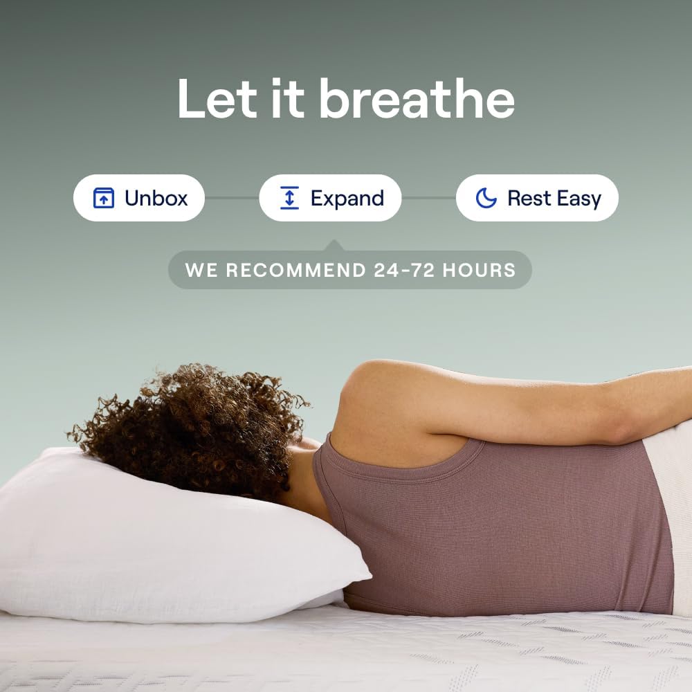 Nectar Premier 13” Full Mattress - Medium Firm - Contouring Memory Foam - Cooling Upgrade - 2” Pressure Relief Layer - Mattress in a Box - 365-Night Trial & Forever Warranty