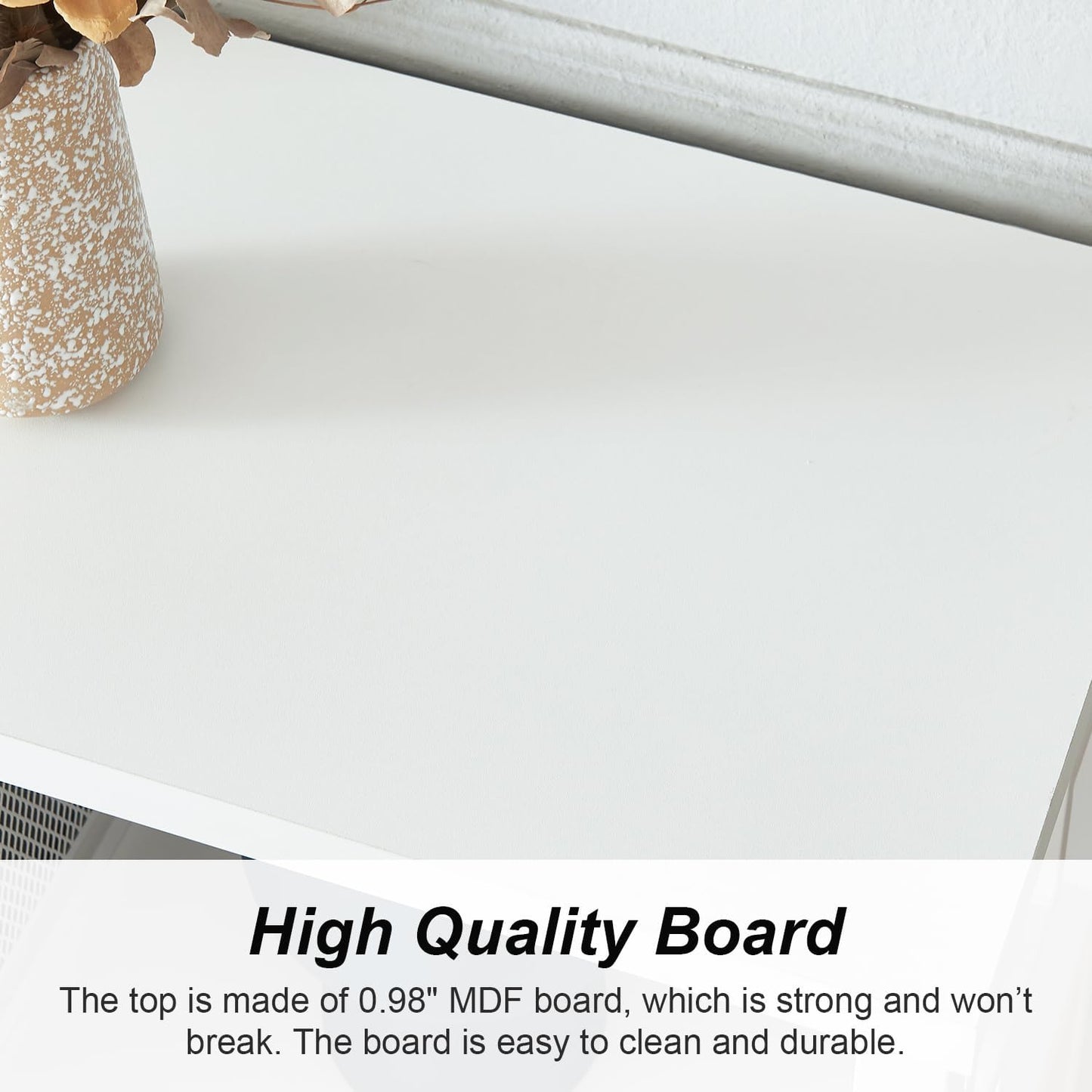 HOMISSUE 6 Cube Storage Organizer Shelf, Rustic Short Bookshelf with 3 Storage Bins, Industrial Horizontal Bookshelf with Metal Frame, Low and Wide Cube Bookcase for Living Room and Office, White