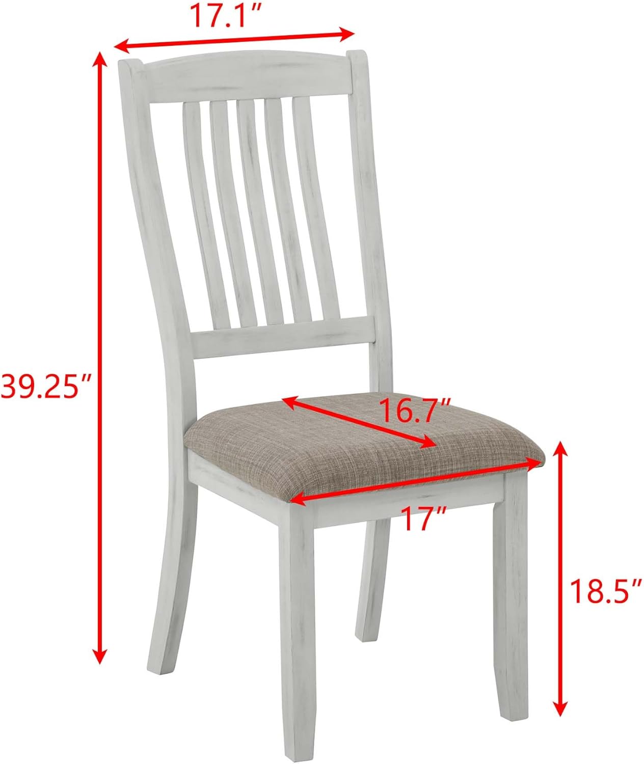 Ball & Cast 5 Pieces Dining Table Set with 4 Chairs and 51" Round Folding Dining Table,Kitchen Table and Chairs for 4 W/Trestle Table Base,for Small Space,Apartment,Dining Room,Brown White