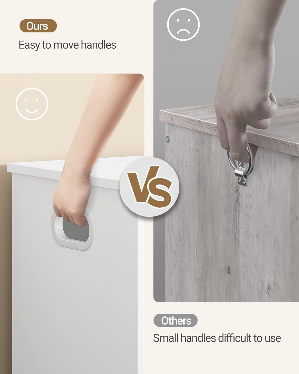 47.2" Storage Chest, Extra Large Storage Trunk with 2 Safety Hinges, Wooden Box Bench, Lift-Top Organizer Chest, Shoe Bench for Entryway, Bedroom, Living Room, White SB13403X