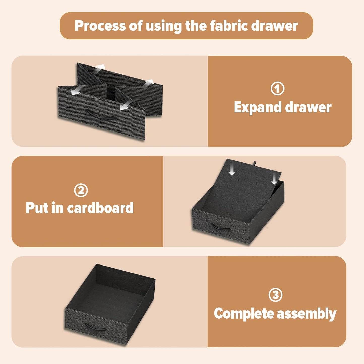 WOHOMO Computer Desk with Drawers, 39.3 Inch Bedroom Desk with Storage, Home Office Desk for Room Spaces, Modern Work Writing Study Tables, Black