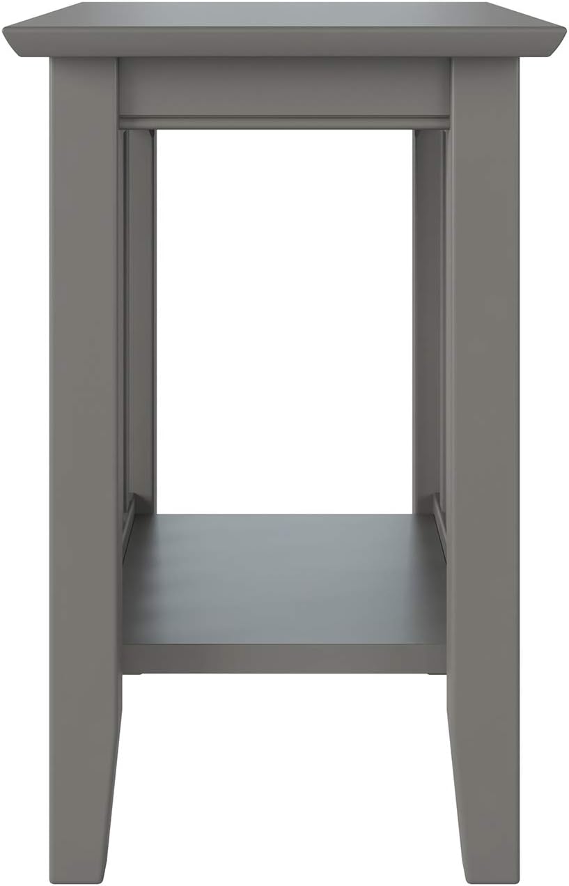 AFI Mission Chair Side Table in Grey