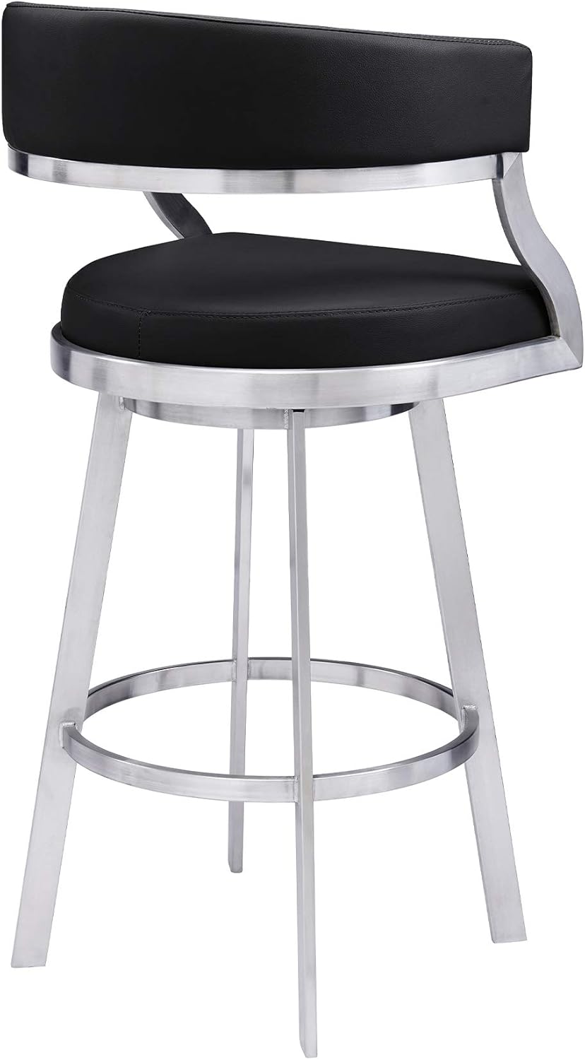 Saturn Bar Stool, 30" Height, Black