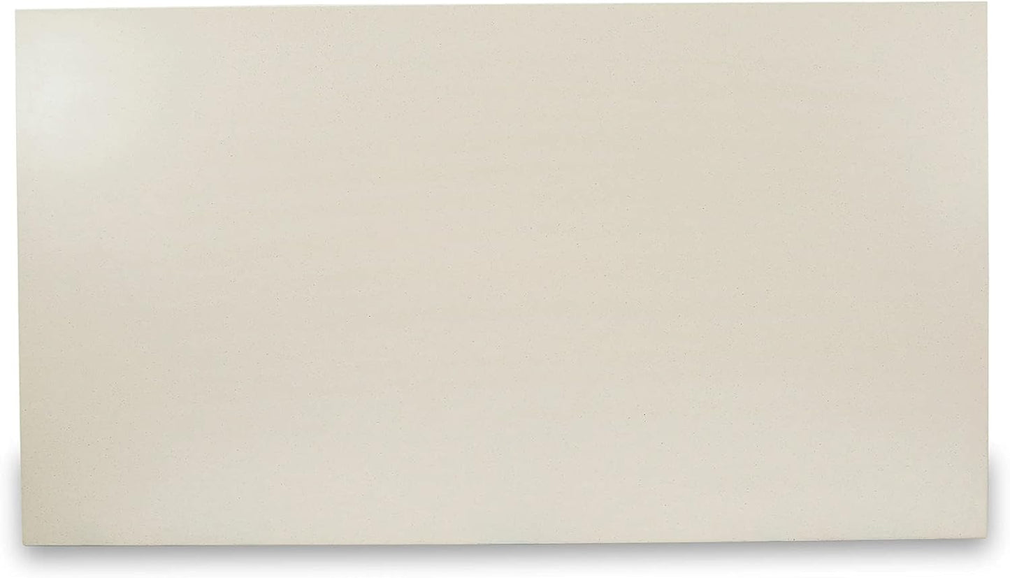 East West Furniture X727MZN32-9 9 Piece Dining Room Furniture Set Includes a Rectangle Dining Table with X-Legs and 8 Light Beige Linen Fabric Parsons Chairs, 40x72 Inch, Multi-Color