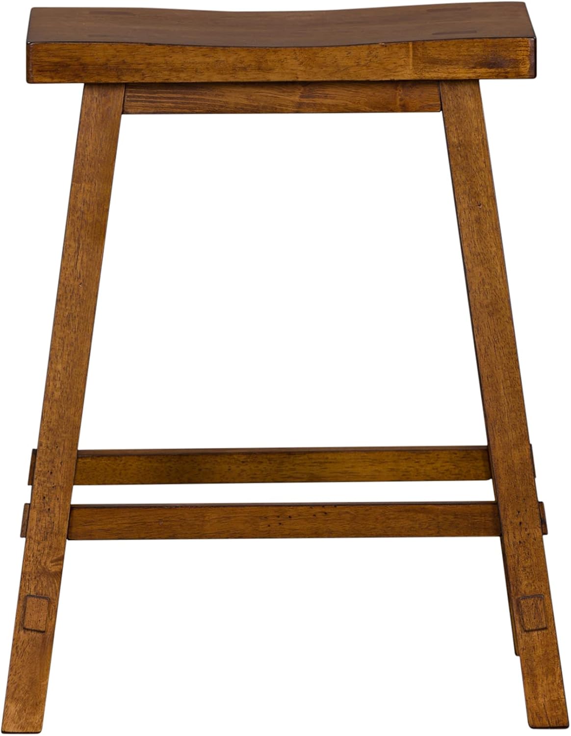 Liberty Furniture Industries Creations 24 Inch Sawhorse Counter Stool - Tobacco, W20 x D14 x H24