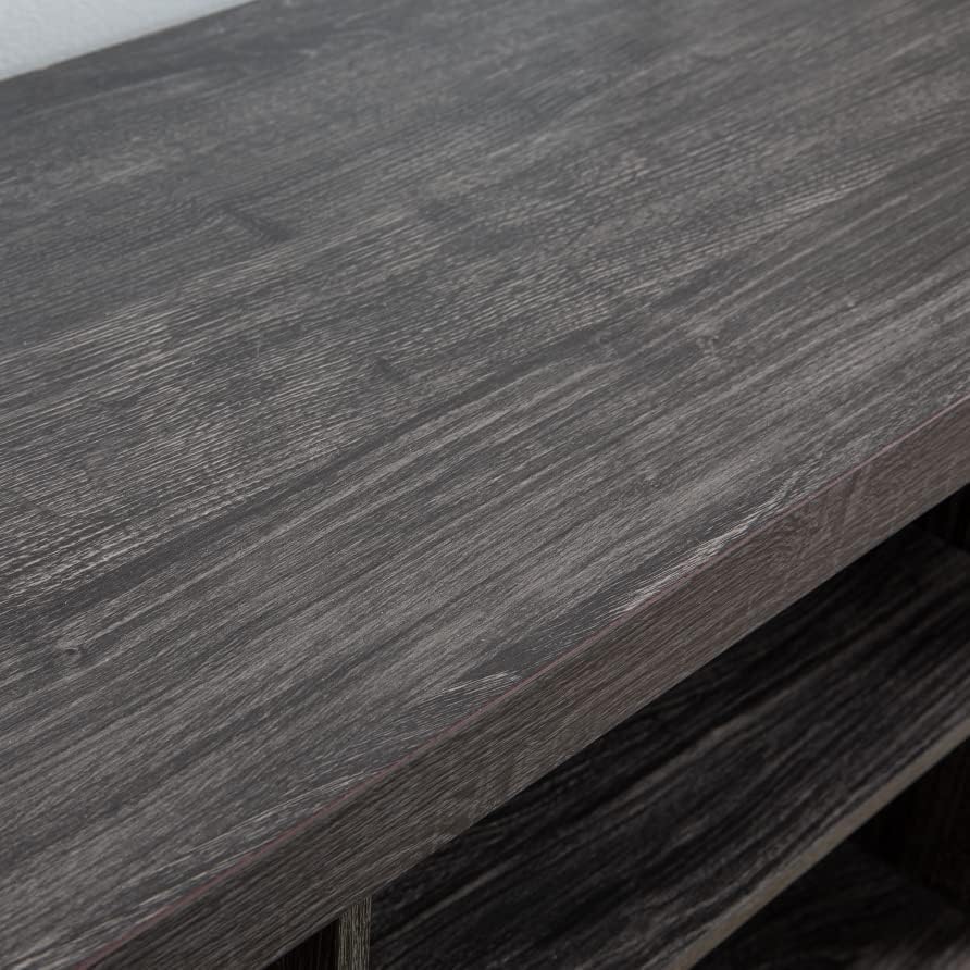 GAZHOME TV Stand for TV up to 65 Inches, TV Cabinet with Open Storage, TV Console Unit with Shelving for Living Room, Entertainment Room, Gray