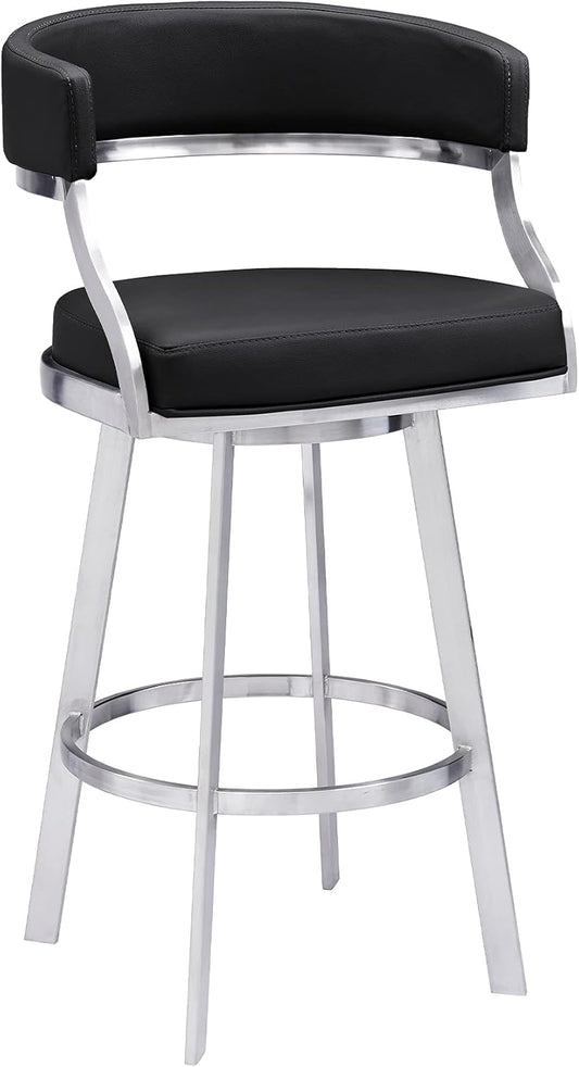 Saturn Bar Stool, 30" Height, Black