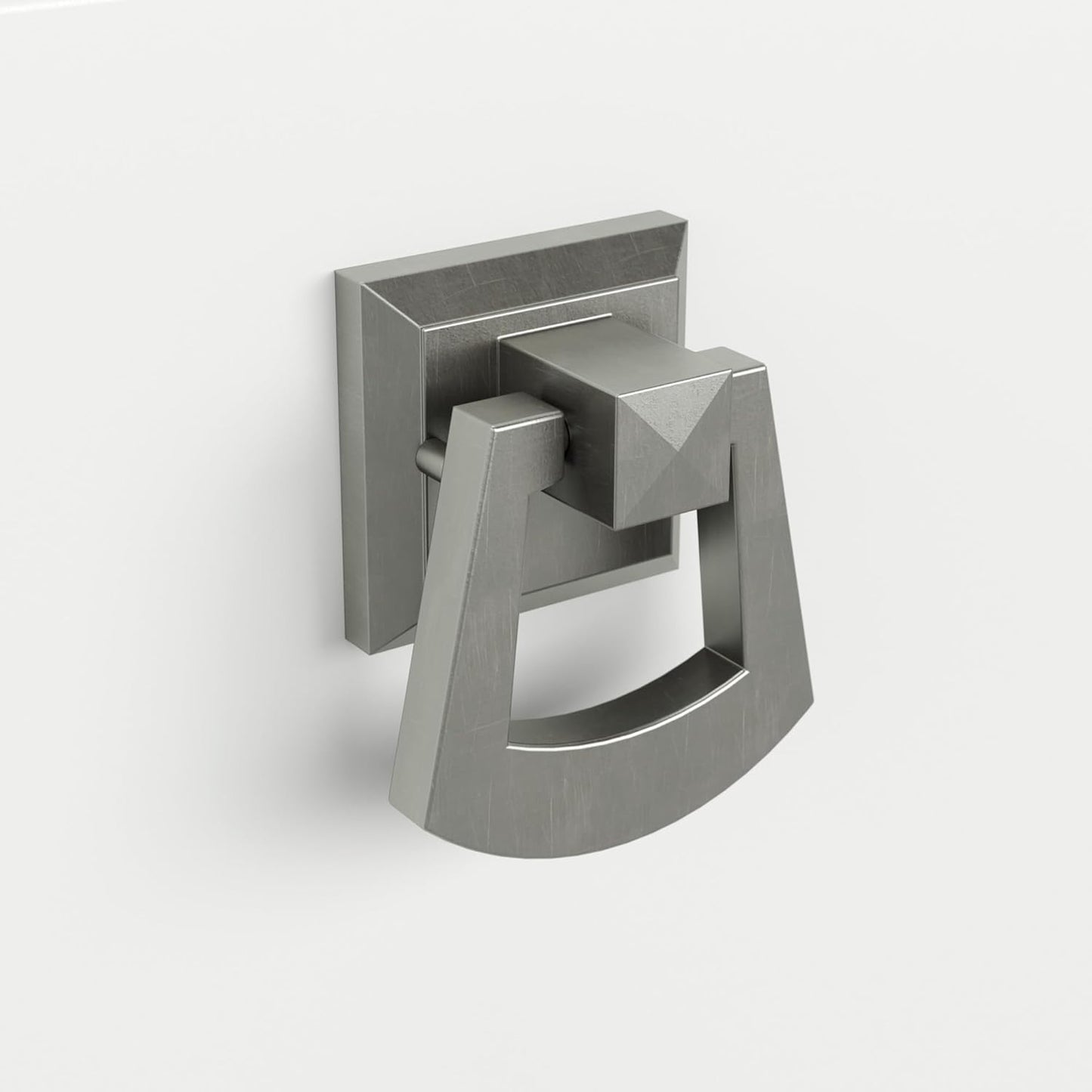 Bush Furniture Salinas Accent Storage Cabinet with Doors in Pure White and Shiplap Gray