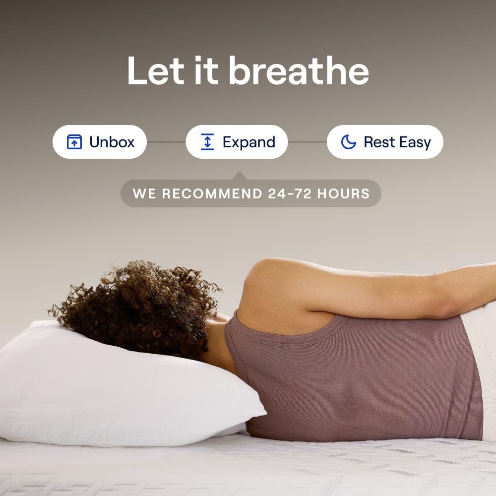 Nectar Ultra 15“ Twin XL Mattress - Medium Firm - Cooling Fibers & Temperature Regulating Material - 4” Pressure Relief Layer - Zoned Ergonomic Support Layer - 365-Night Mattress Trial