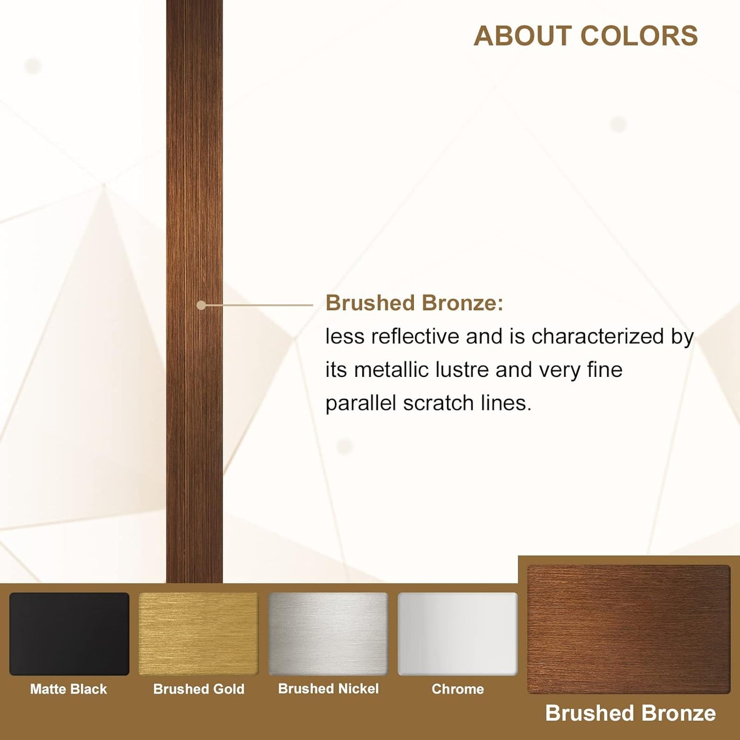 ANDY STAR Bronze Bathroom Mirror, 24x40’’ Rounded Rectangle Oil Rubbed Bronze Mirror in Premium Tube Metal Framed 1’’ Deep Wall-Mounted Mirror Horizontal/Vertical