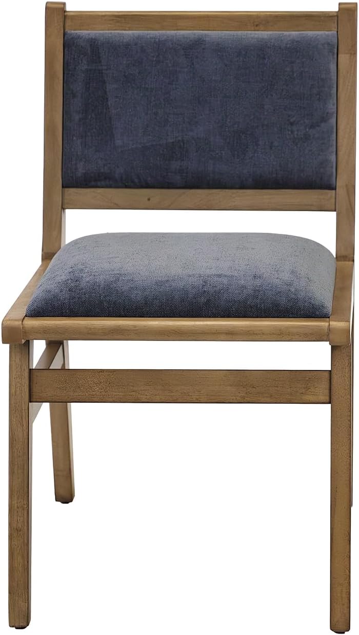 Mid-Century Modern Wood Rectangular Extension Kitchen Dining Table and Eight Chairs, Brown