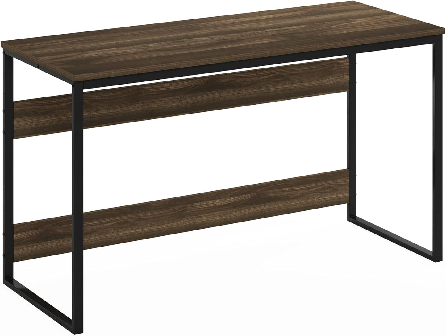 Furinno Moretti Modern Lifestyle Enhanced Study Desk 52 Inch, 52-Inch, Columbia Walnut