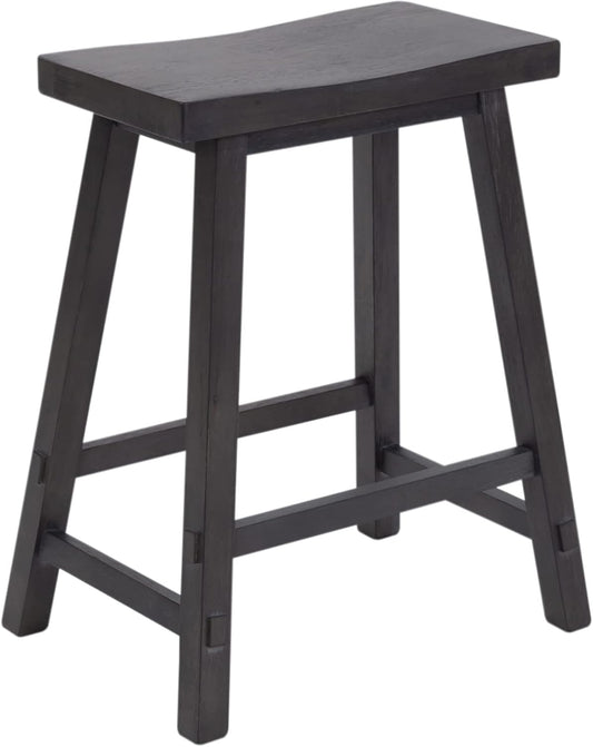 LIBERTY FURNITURE INDUSTRIES, INC. Creations II 24 Inch Sawhorse Counter Stool - Slate